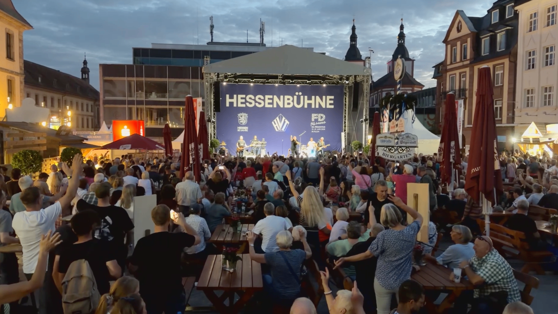 Volle Hessenbühne beim 63. Hessentag in Fulda